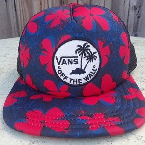Vans Hat Hawaiin Print Snapback